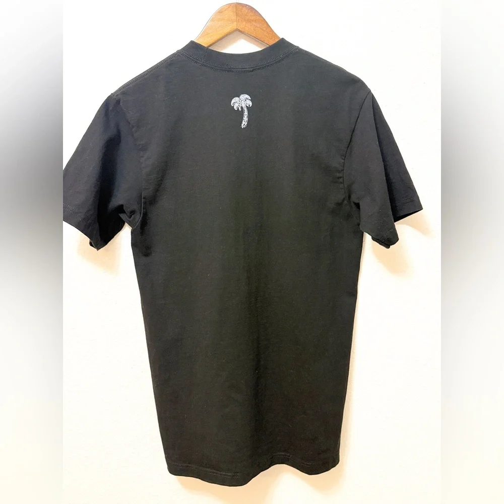 Black Graphic Tee M Streetwear Urban Photo Print T-Shirt